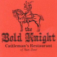 The Bold Knight, Cattleman’s Restaurant of San Jose matchbooks