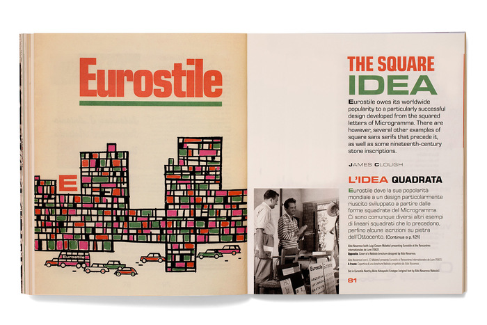 Set in Eurostile Next by Akira Kobayashi/Linotype [original font by Aldo Novarese/Nebiolo]