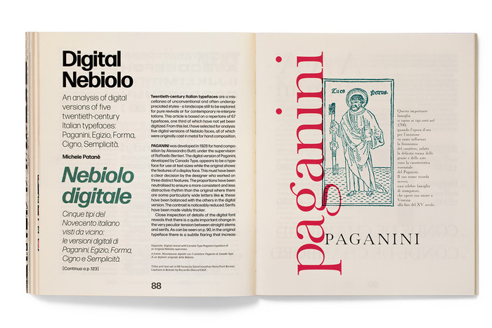 Titles and text set in FB Forma by David Jonathan Ross/Font Bureau; captions in Brevier by Riccardo Olocco/CAST.
