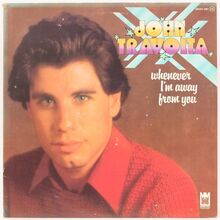 John Travolta – <cite>Whenever I’m Away From You</cite> album art