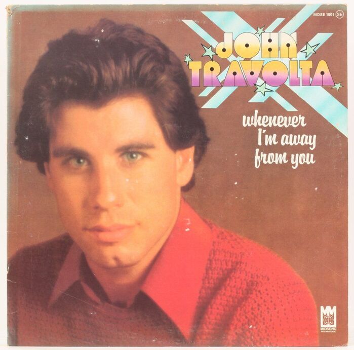 John Travolta – Whenever I’m Away From You album art 1