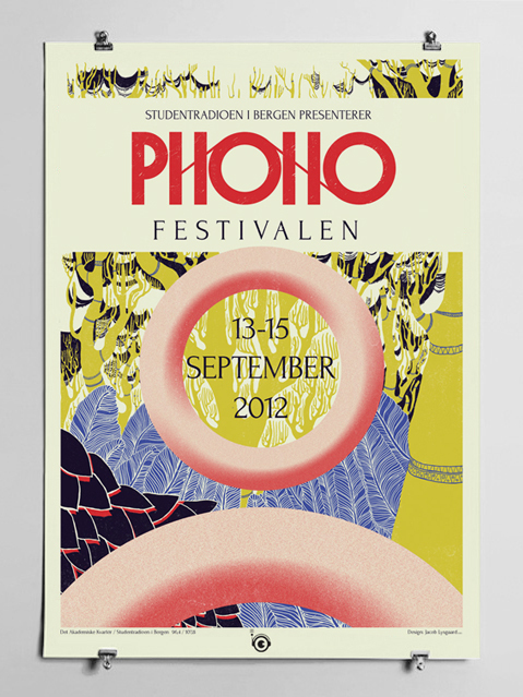 Forum in use for the Phono festival teaser poster