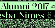 Alumni 2017 ESBA Nîmes