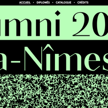 Alumni 2017 ESBA Nîmes