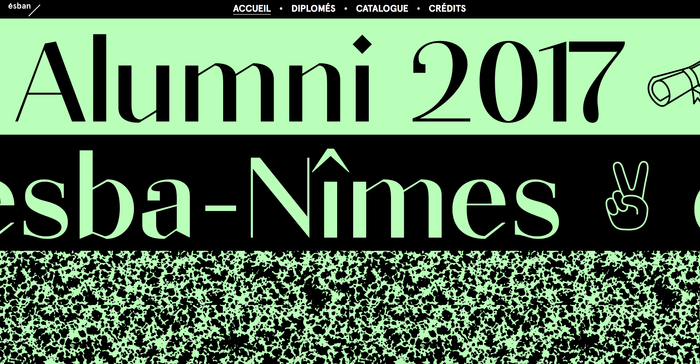 Alumni 2017 ESBA Nîmes 1