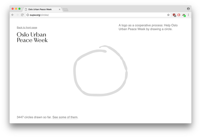 Oslo Urban Peace Week 2