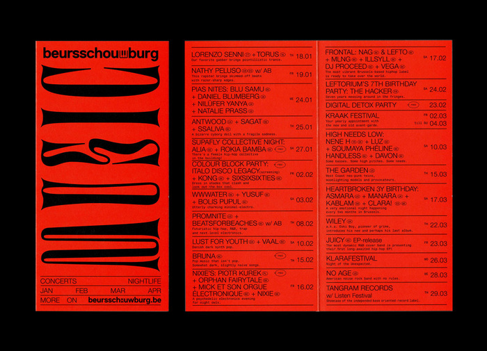 Beursschouwburg 2018 program 6