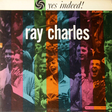 Ray Charles – <cite>Yes Indeed! </cite>album art