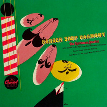 The Sportsmen – <cite>Barber Shop Harmony </cite>album art