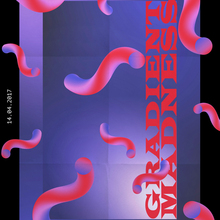 “Gradient Madness” poster