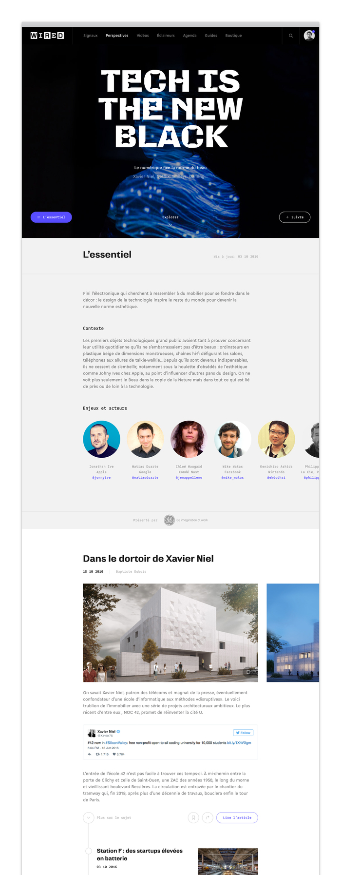 Wired French website 2