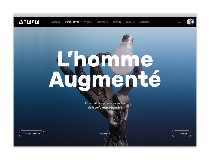 Wired French website 4