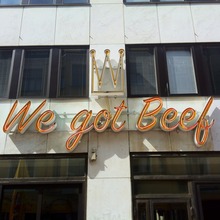 We got Beef nightclub