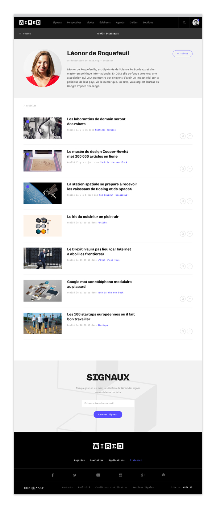 Wired French website 7