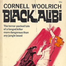 <cite>Black Alibi</cite> by Cornell Woolrich