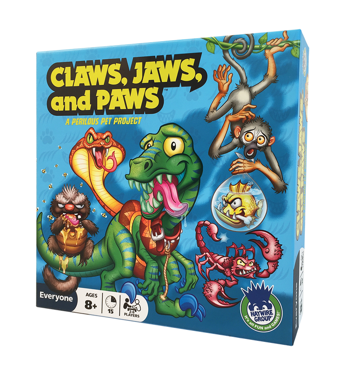 Claws, Jaws, and Paws board game