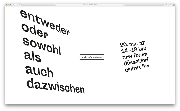 entweder oder. sowohl als auch. dazwischen. 4