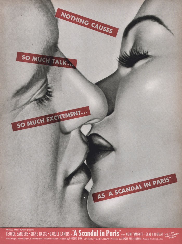 A Scandal in Paris movie ad 2