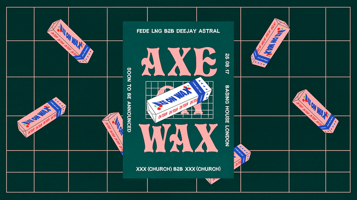 Axe on Wax posters 1