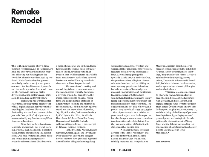 SITE magazine (2007–) 3