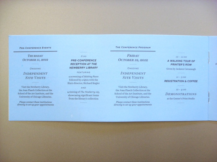 2012 APHA conference mailer 4