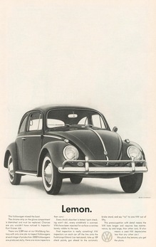 Volkswagen of America ads, 1960–68