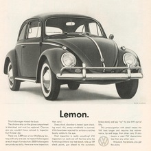 Volkswagen of America ads, 1960–68