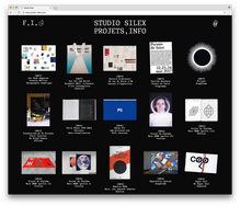 Studio Silex website/identity