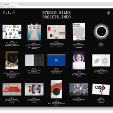 Studio Silex website/identity