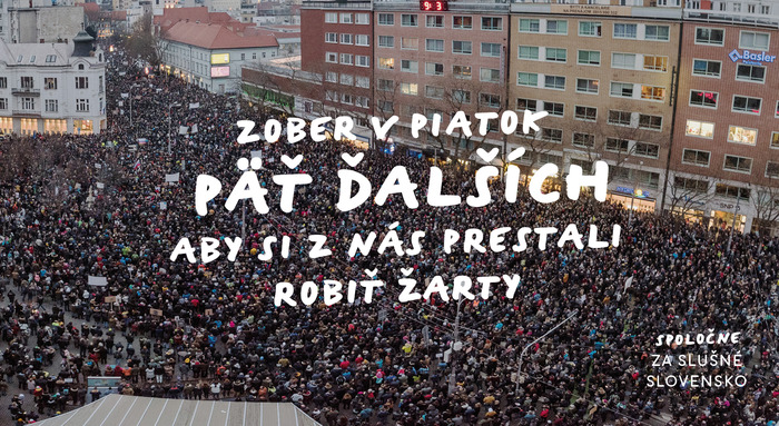 Mass Protests in Slovakia 3