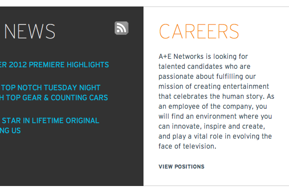 Careers  A+E Networks®