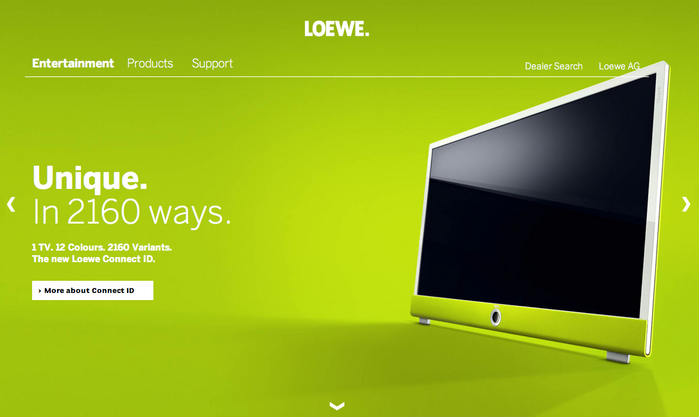 Loewe.tv Website 1