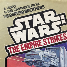 Star Wars ESB video game by Parker Brothers