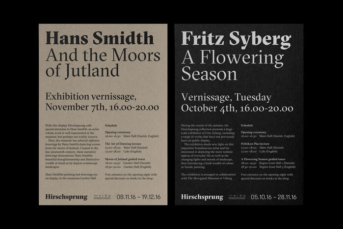 The Hirschsprung Collection identity (proposal) 6