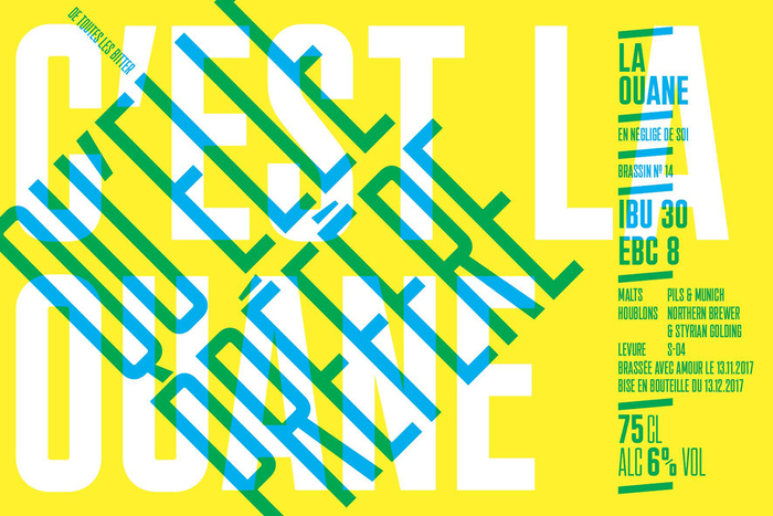 La Ouane beer labels 3