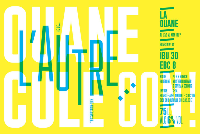 La Ouane beer labels 5