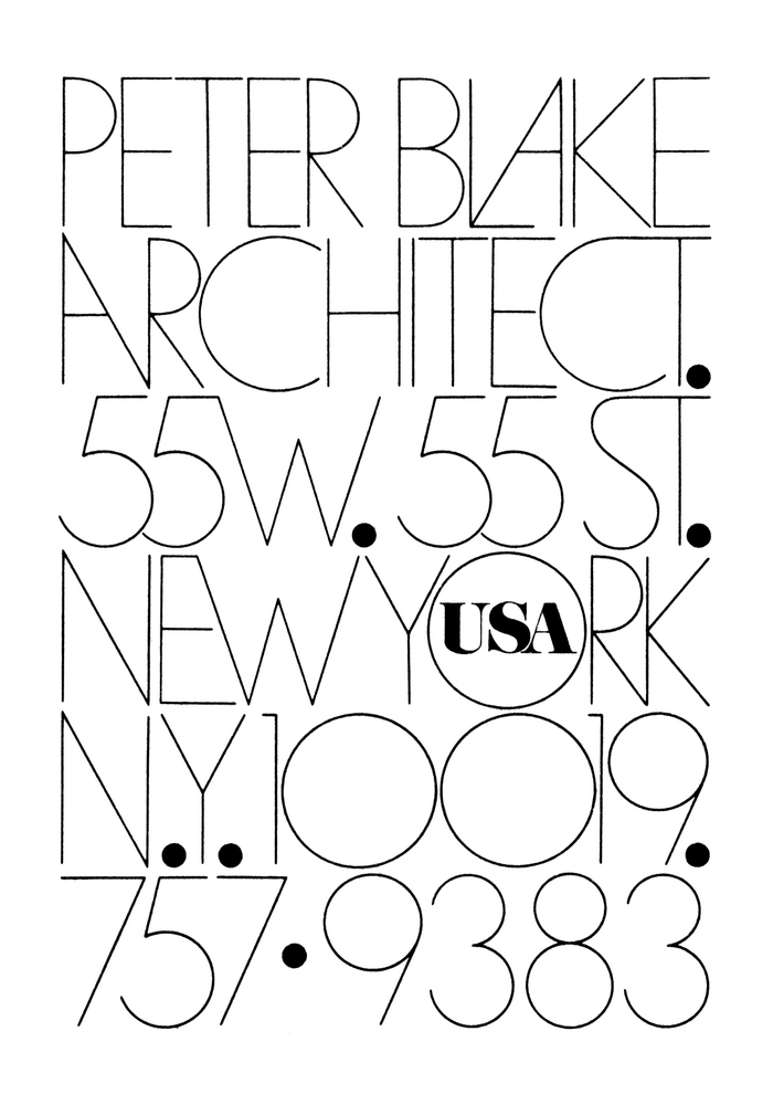 Peter Blake Architect logo