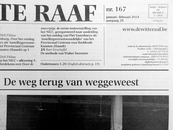 Detail from nr. 167, January&ndash;February 2014