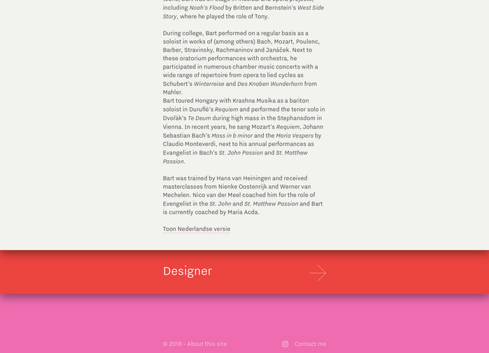 Bart van Lieshout website (2018) 3
