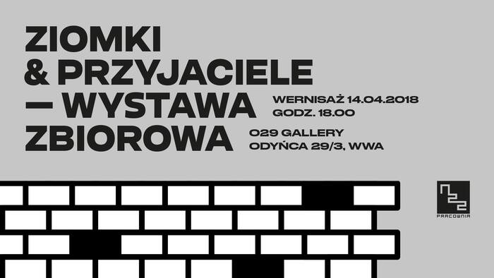 Ziomki &amp; Przyjaciele – Wystawa zbiorowa (“Homies &amp; Friends – Group exhibition”). IG cover picture