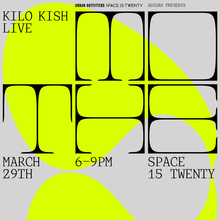 Kilo Kish — <cite>Mothe</cite> installation and poster