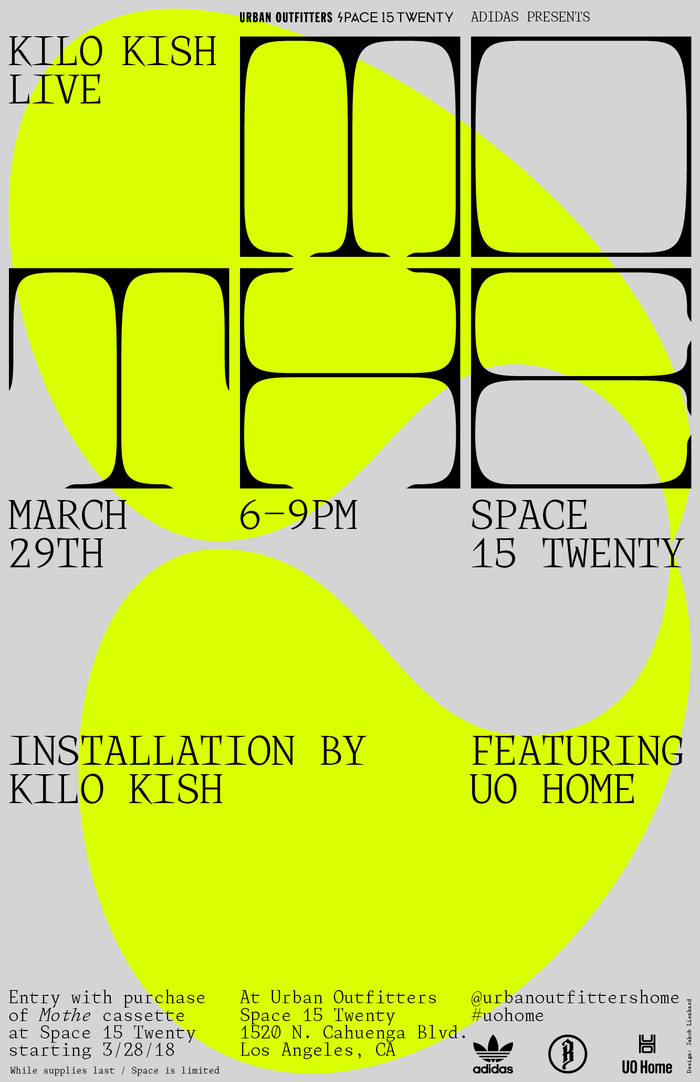Kilo Kish — Mothe installation and poster 1