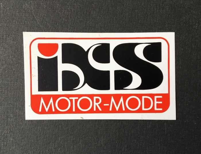 A sticker and a patch (below) that probably date from the early days (late 1970s/early 1980s). “Motor-Mode” is in  caps.
