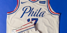 Philadelphia 76ers 2017–18 City Edition uniform and NBA Playoffs campaign