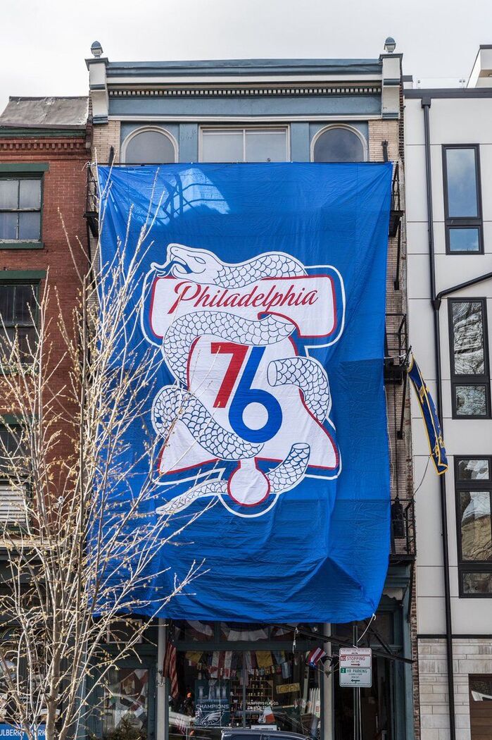Philadelphia 76ers 2017–18 City Edition uniform and NBA Playoffs campaign 6