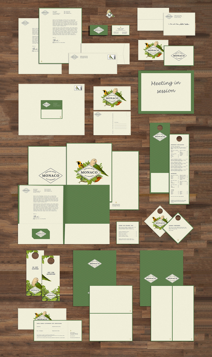 Hotel Monaco identity (2016) 6
