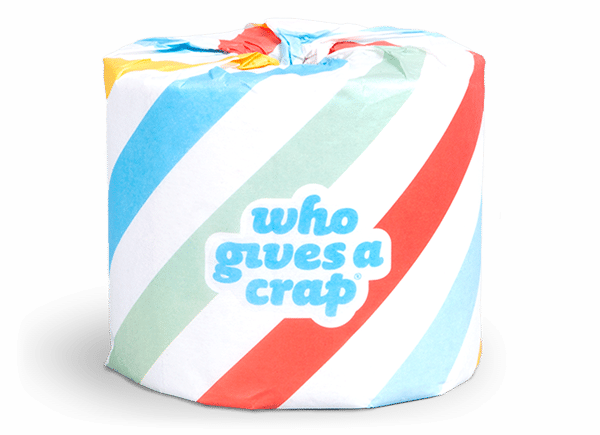 Who Gives A Crap logo and packaging (2012–) 4
