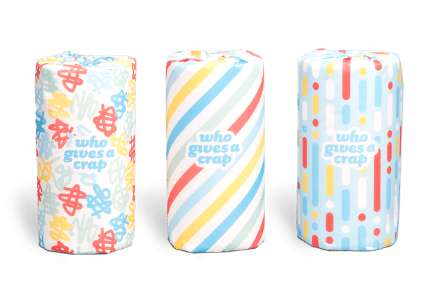 Who Gives A Crap logo and packaging (2012&ndash;) 6