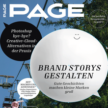 <cite>PAGE</cite> 05.2018, “Brand Storys gestalten”