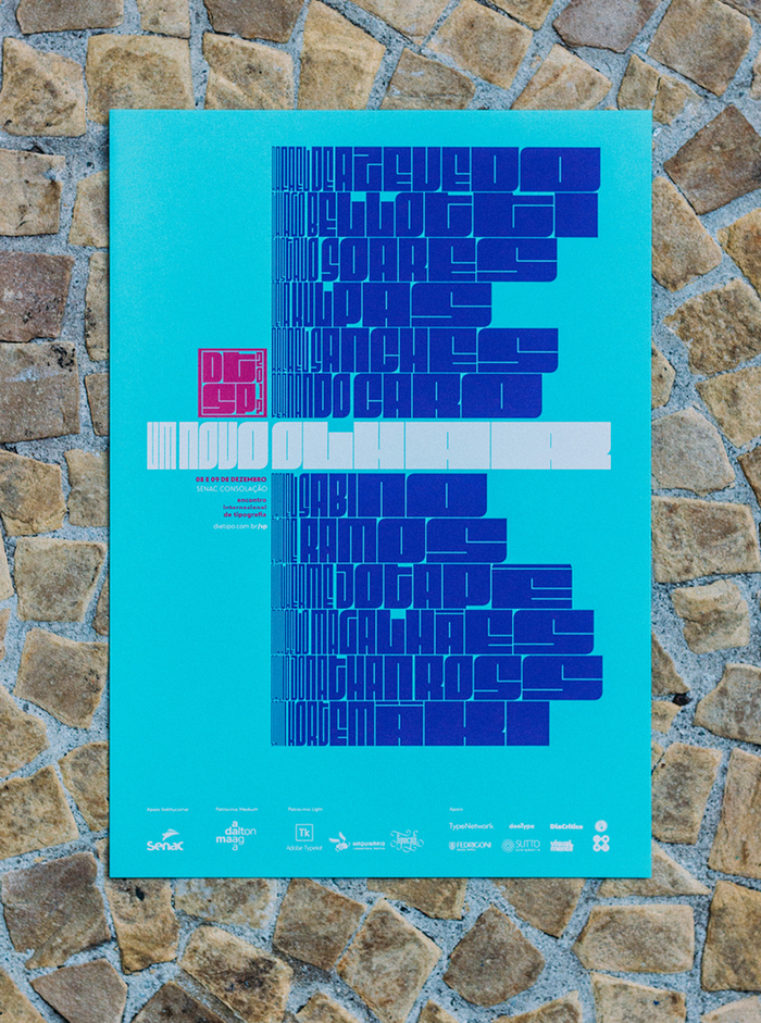 DiaTipo São Paulo 2017. Event poster.